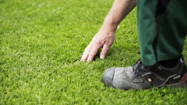 Close up 4turf voetbalveld