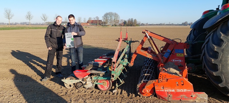 Nieuw suikerbietenras LASER inzaaien - snelste grondbedekking en hoge tolerantie tegen cercospora | DLF