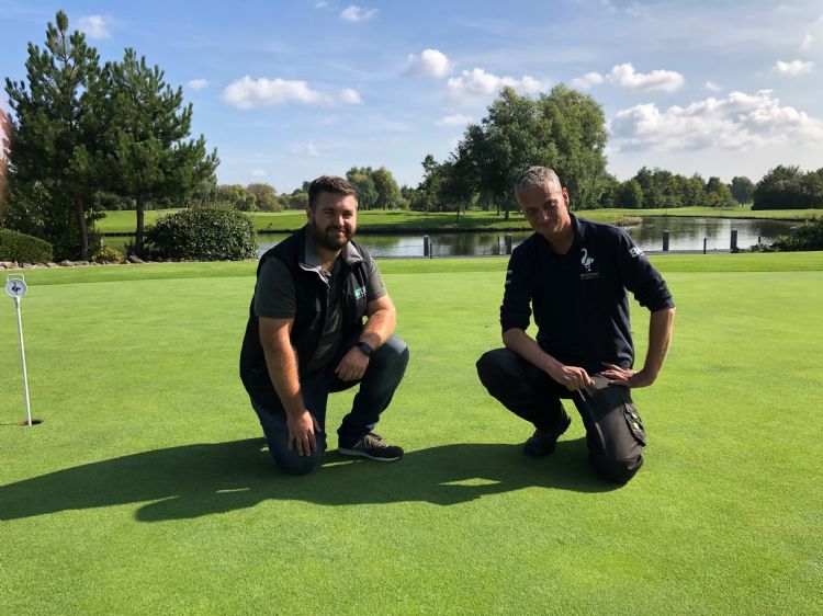 Water besparen op golfbaan